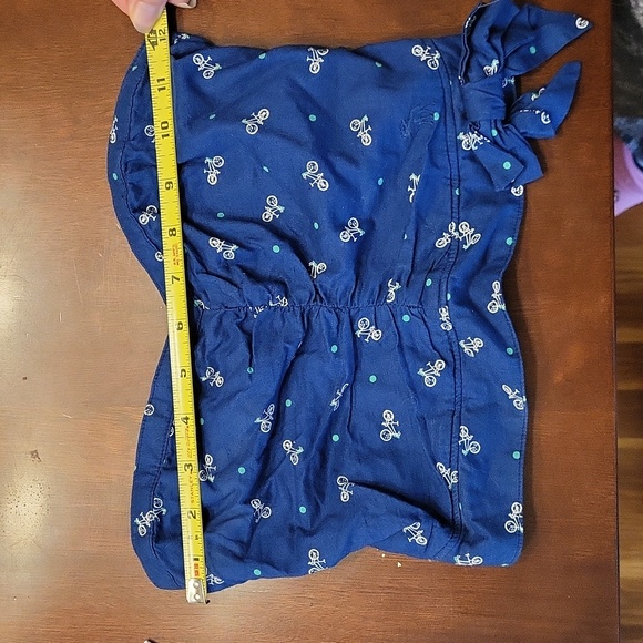 Abercombie & Fitch sz Small Blue Bicycle Tube Top - Picture 3 of 12